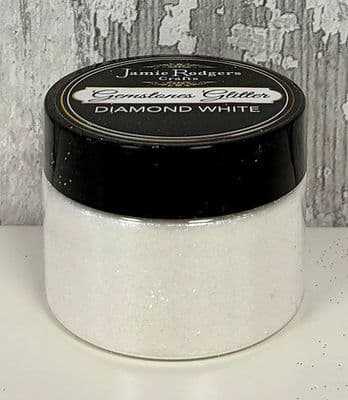 Jamie Rodgers Crafts Gemstones Glitter - Diamond White
