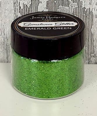 Jamie Rodgers Crafts Gemstones Glitter - Emerald Green