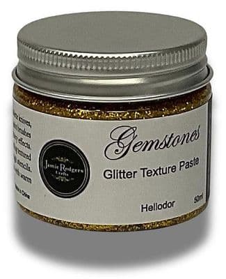 Jamie Rodgers Crafts Gemstones Glitter Texture Paste - Heliodor