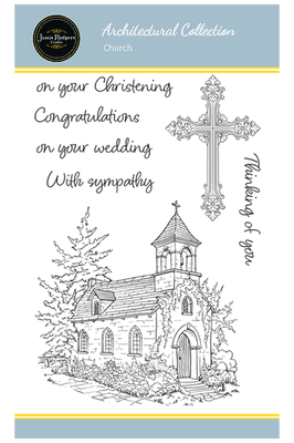 Jamie Rodgers Crafts Stamp Set - Church