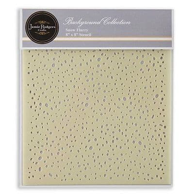 Jamie Rodgers Stencil - Snowflake Flurry
