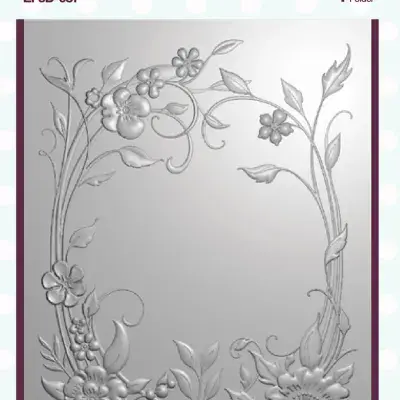 PaperCuts 3D Embossing Folder - Floral Symphony