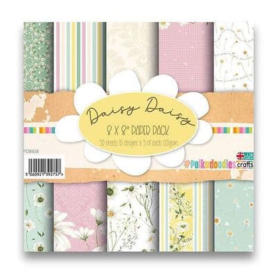 Polkadoodles Paper Pad - Daisy Daisy 8