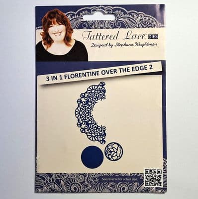 Preloved Tattered Lace Die Set - 3 in 1 Florentine Over the Edge 2