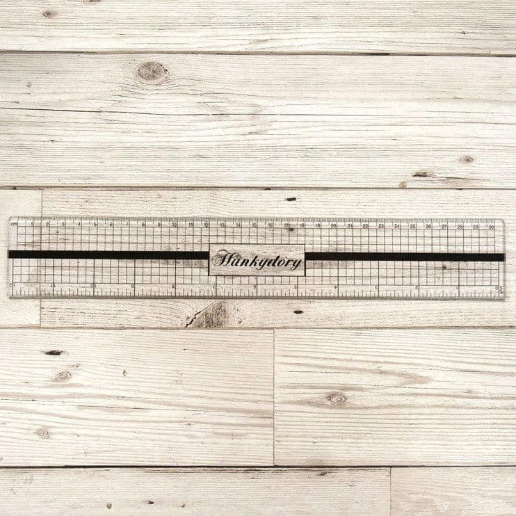 Decimal Inches Ruler Premier Craft Tools - Decimal Inch Ruler with metal edge