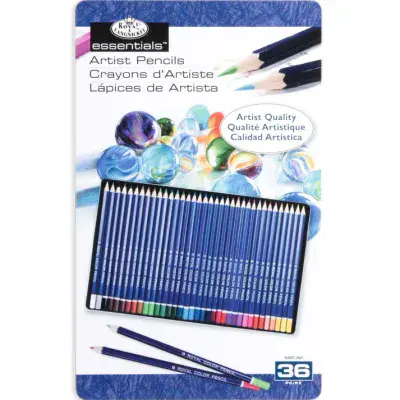 Royal & Langnickel Artists Colour Pencil Set - 36pc