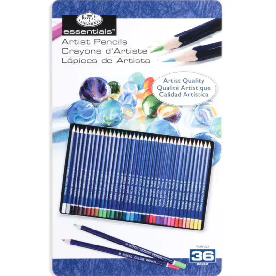 Royal & Langnickel Artists Colour Pencil Set - 36pc