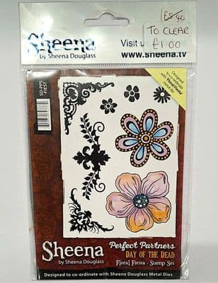 Sheena Douglass Stamp - Floral Fiesta