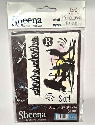 Sheena Douglass Stamp - Shout!
