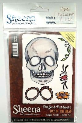 Sheena Douglass Stamp - Sugar Skull