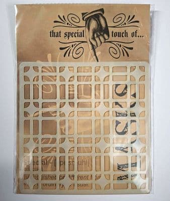 That Special Touch Mask - More Squares
