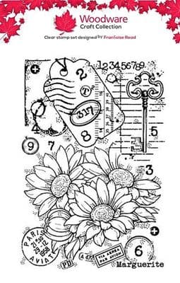 Woodware Stamp - Marguerite
