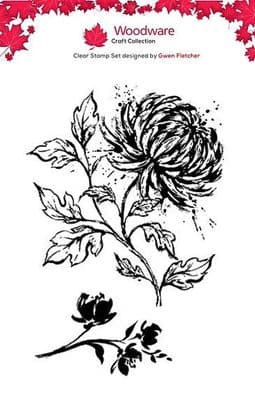 Woodware Stamp Set - Autumn's Crown
