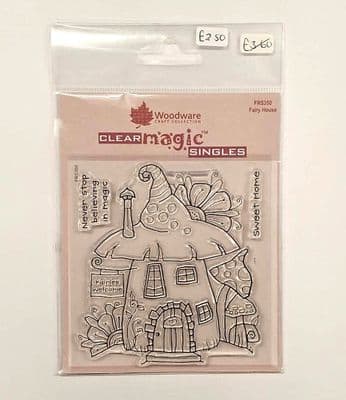 Woodware Stamp Set - Fairy House