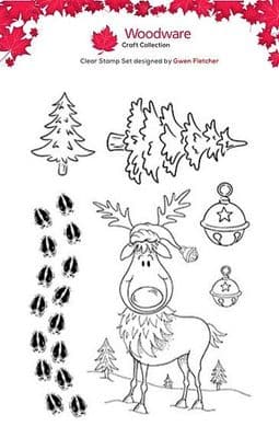 Woodware Stamp Set - Rodney