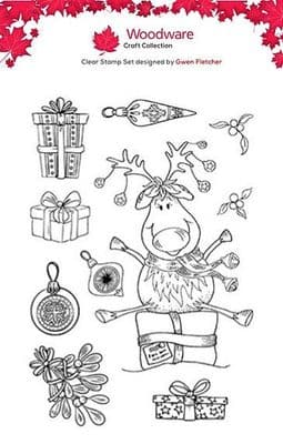 Woodware Stamp Set - Roxy