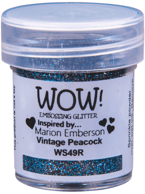 WOW! Embossing Glitter - Vintage Peacock