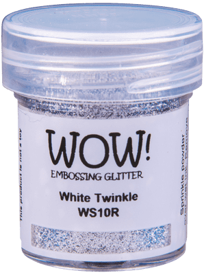 WOW! Embossing Glitter - White Twinkle