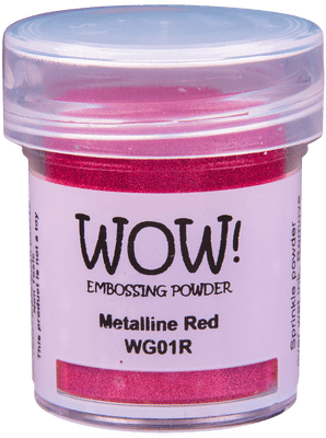WOW! Embossing Powder - Metalline Red