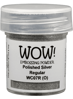 WOW! Embossing Powder - Polished Silver Regular