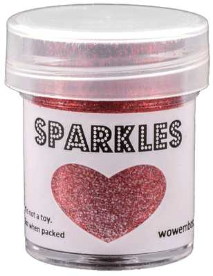 WOW! Sparkles Glitter - Fire Red