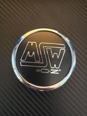 1x 65mm Genuine MSW By OZ Racing Wheel Centre Cap Hub Cover XC512PH