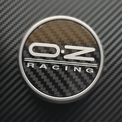 1x 67.5mm Genuine OZ Racing Wheel Centre Caps Hub Cover Carbon Acrylic M673