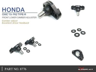 HONDA CIVIC '15- FK2 TYPE-R FRONT LOWER CAMBER ADJUSTER - 2PCS/SET