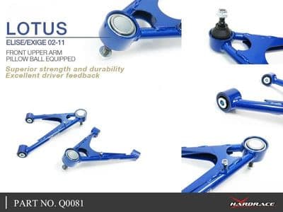 LOTUS ELISE/EXIGE 02-11 TOYOTA MODEL ENGINE FRONT UPPER ARM (PILLOW BALL) 2PCS/SET