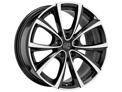 MSW 27T  (Tesla) Gloss Black Polished, Silver, Gloss Black or Gloss Dark Grey