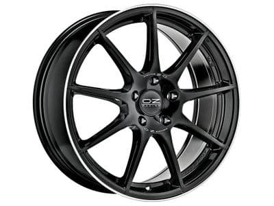 OZ Racing Veloce GT - Gloss Black + Diamond Cut Lip