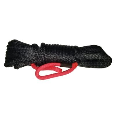 SaberPro® 20m Black Winch Extension Rope  9,500KG