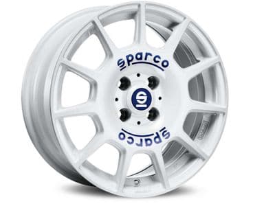 Sparco Terra White and Matt Black