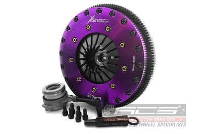 Xtreme Performance - 230mm Organic Sprung Twin Plate Clutch Kit Incl Flywheel & CSC KVW23696-2G