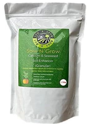 1.75 KG ORGANIC SEAWEED FERTILISER - Calcium & Seaweed Granular Soil Enhancer