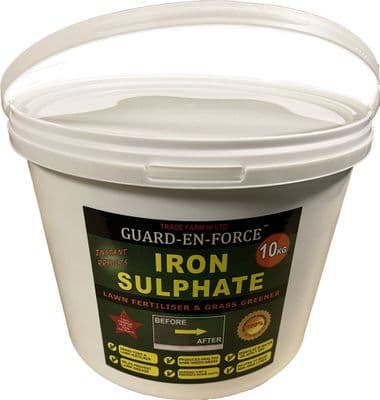 10 KG Iron Sulphate Fertiliser, Grass Greener and Lawn Feed TRADEFARMNI