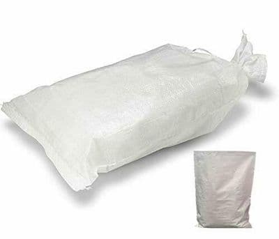 10 X Woven Polypropylene Garden Waste, Rubbish and Rubble Bags 450mm x 600mm