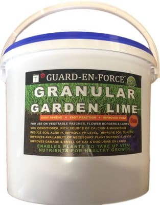 2.5 KG Granular Garden Lime Soil Conditioner, Fast Acting Fertiliser
