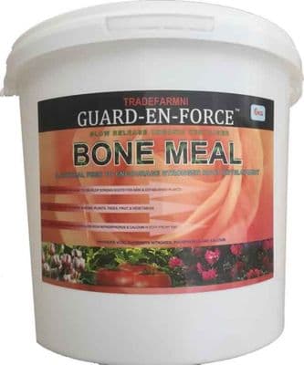 GUARD-EN-FORCE 6KG BONE MEAL Slow Release Organic Fertiliser and Strong Root Builder