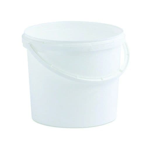 MultiPurpose Food Safe Plastic Storage Buckets with Lids 1 Litre to