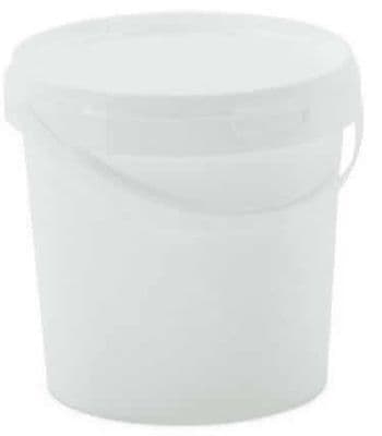 Multi-Purpose Food Safe Plastic Storage Buckets with Lids - 1 Litre to 30 Litre