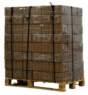 Pallet 96 X 10KG RUF 100% Hardwood Heat Logs - Wood Briquettes for Fires