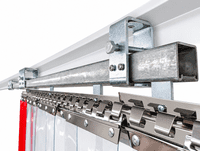 2.4MX3M CRW Sliding PVC Strip Curtain Kit