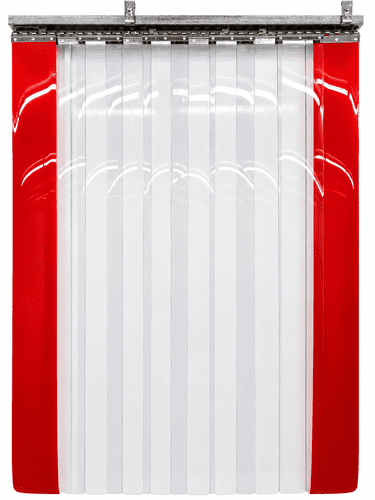 2.4MX3M CRW Sliding PVC Strip Curtain Kit