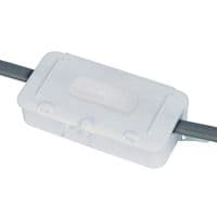 24A IN-LINE JUNCTION BOX 50 X 102 X 28.5MM WHITE