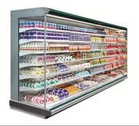 3.75M Width 1.7M Drop PVC Curtains for Chiller Cabinets