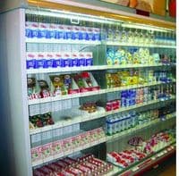 3.75M Width 1.7M Drop PVC Curtains for Chiller Cabinets