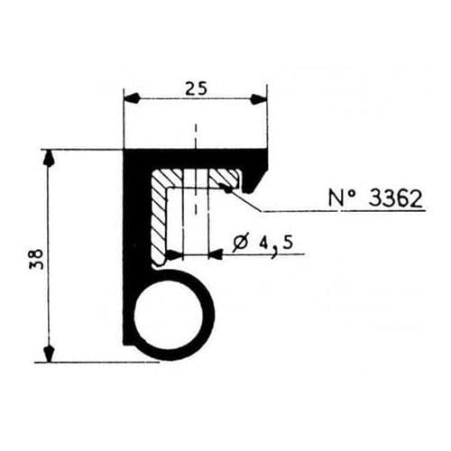3350 Floor Gasket
