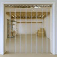 3mm x 300mm PVC Strip Curtain Kit Heavy Duty