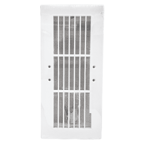 Adjustable Vent Grille, Wall Floor Register 90X250mm Opening with Insect Net T21A